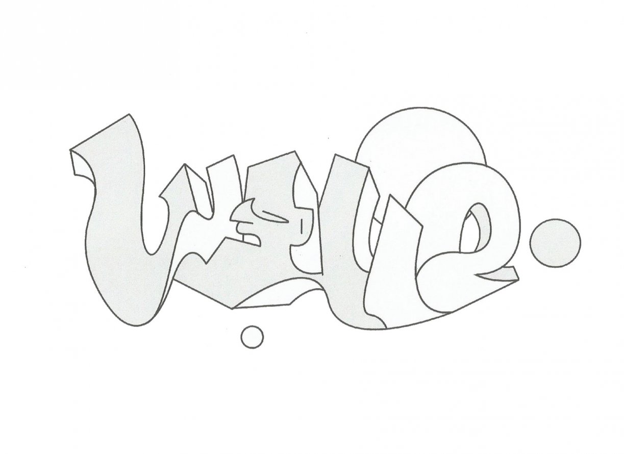 Graffiti Sketch - Photo by DaceyY