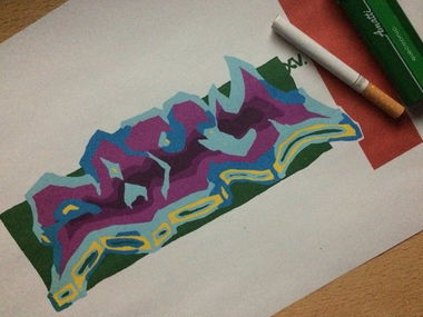 Graffiti Sketch - Photo by DaceyY (2015)