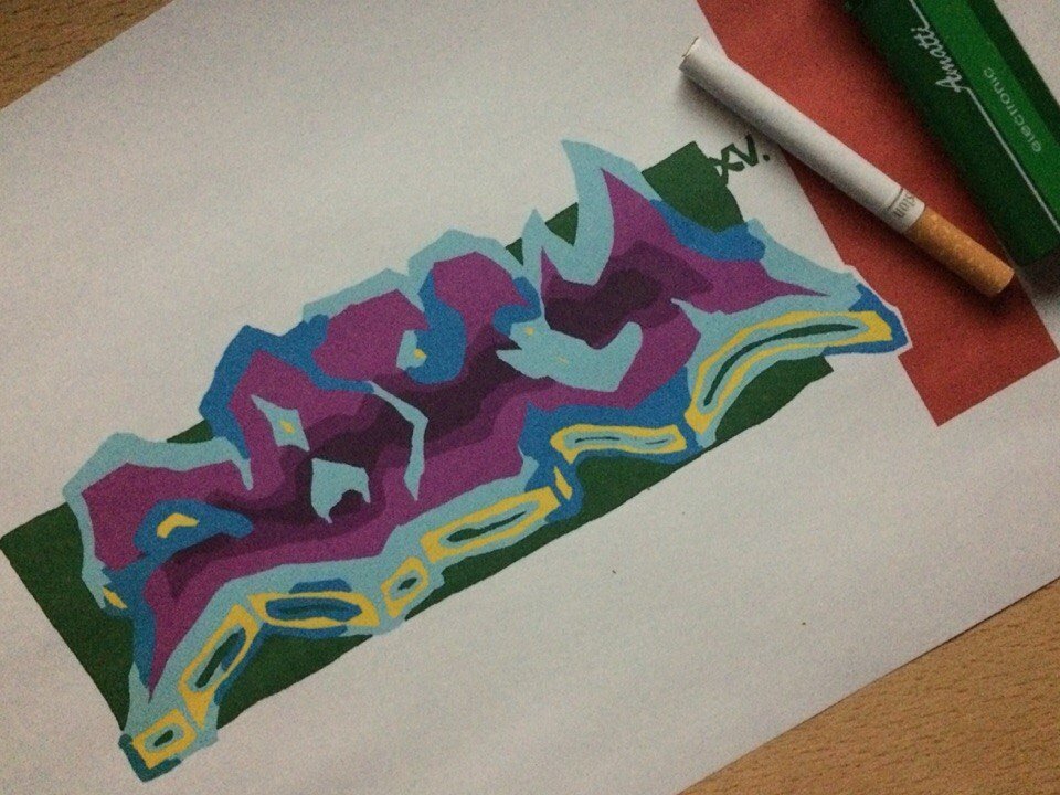 Graffiti Sketch - Photo by DaceyY (2015)