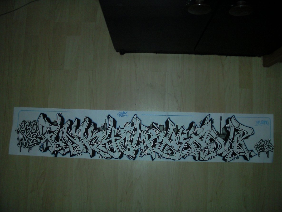 Graffiti Sketch - Photo by DaiaR - daiar, dair, funk (2013)