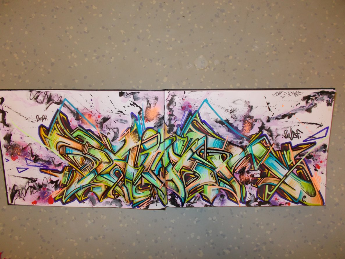 Graffiti Sketch - Photo by DaiaR - daiar, dair, swbf (2014)