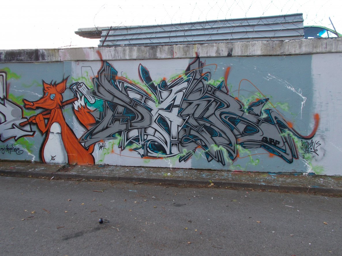 Graffiti Wall - Photo by DaiaR - dair, daiar, swbf (2014)