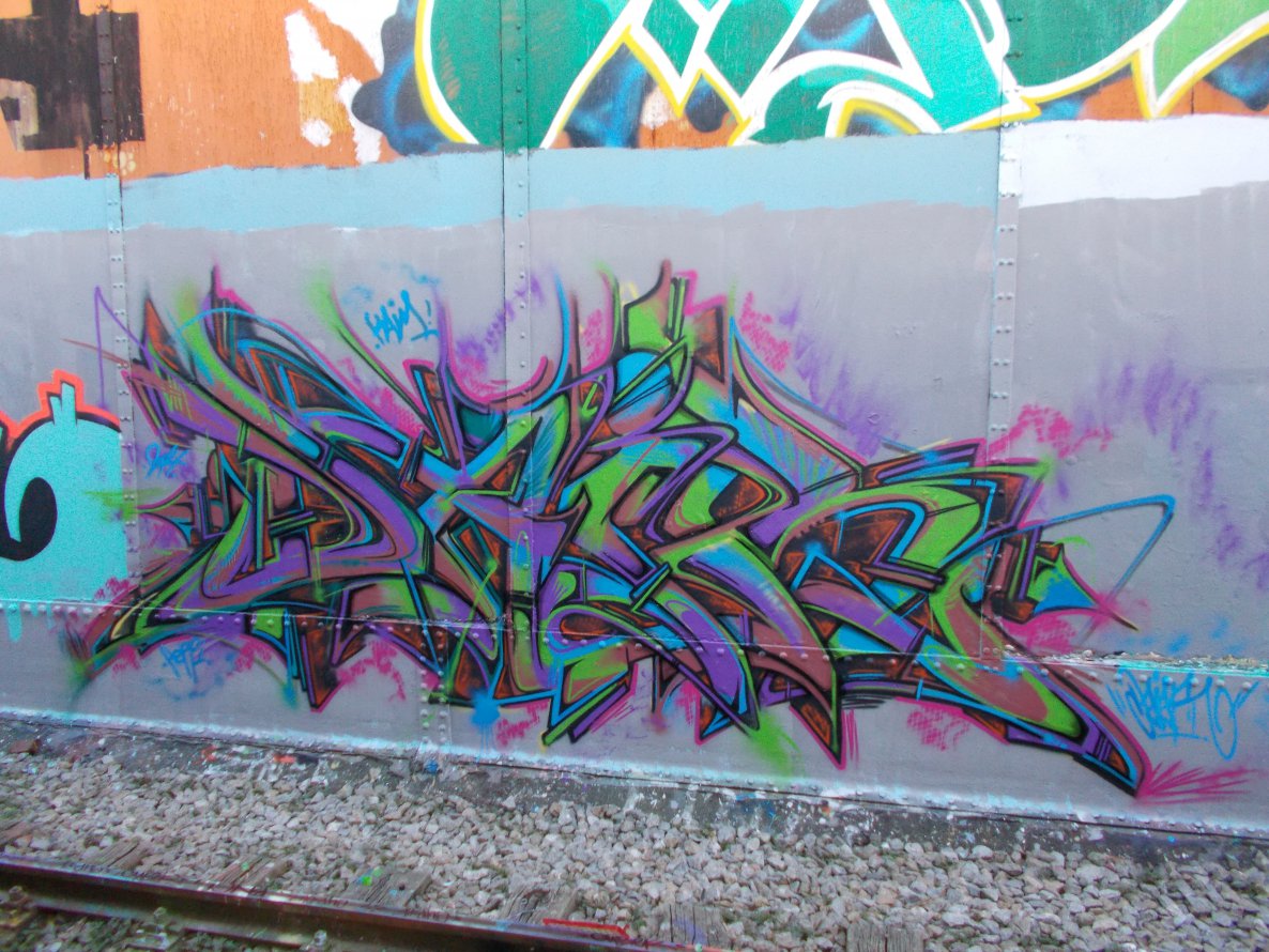 Graffiti Wall - Photo by DaiaR - dair, daiar, swbf (2014)