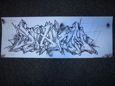 Graffiti Sketch - Photo by DaiaR - daiar, dair, dikkn (2014)