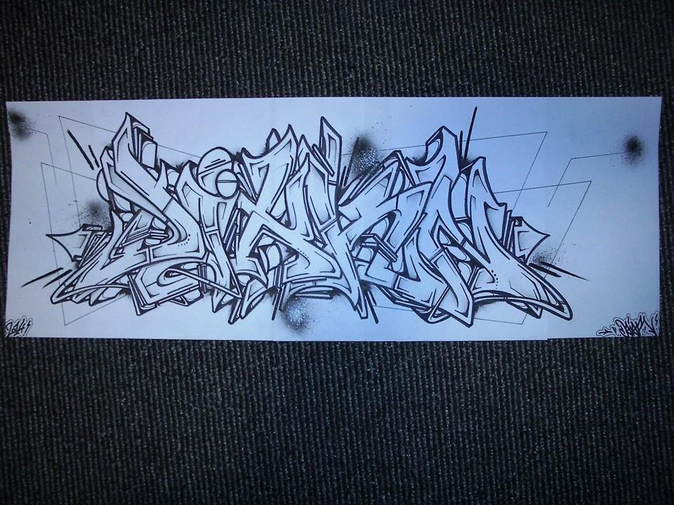 Graffiti Sketch - Photo by DaiaR - daiar, dair, dikkn (2014)