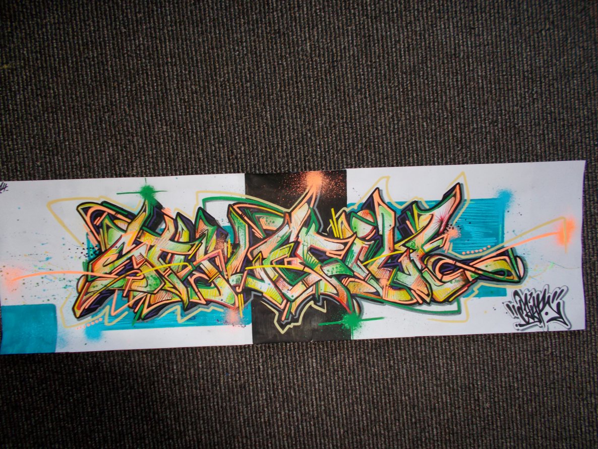 Graffiti Sketch - Photo by DaiaR - daiar, dair, stylefile (2014)