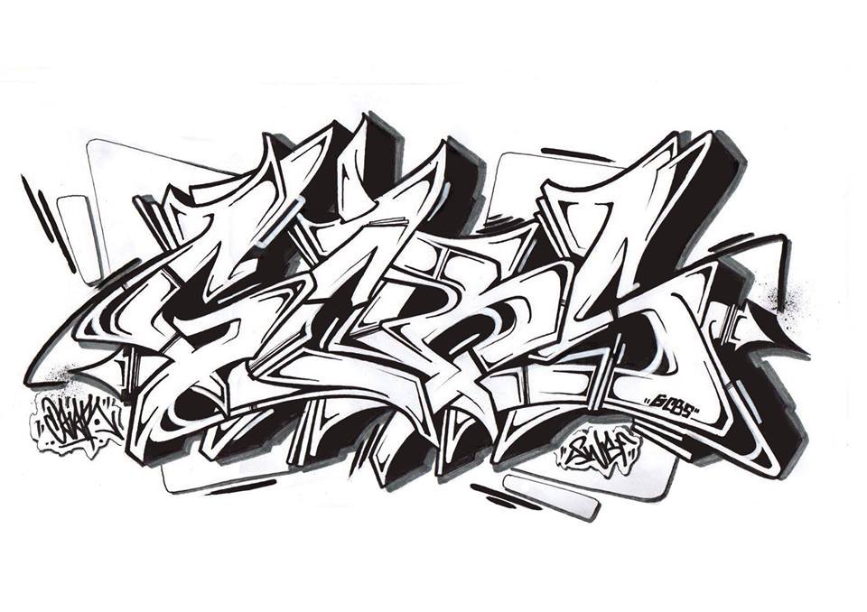 Graffiti Sketch - Photo by DaiaR - daiar, dair, gcbs (2014)