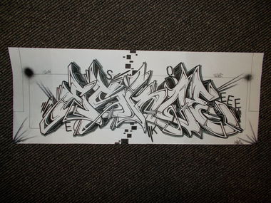 Graffiti Sketch - Photo by DaiaR
