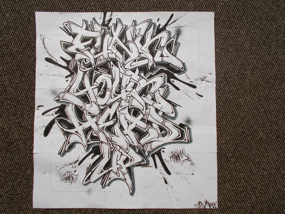 Graffiti Sketch - Photo by DaiaR - daiar, dair, funk (2014)