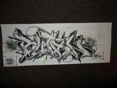 Graffiti Sketch - Photo by DaiaR - daiar, dair, butan (2014)