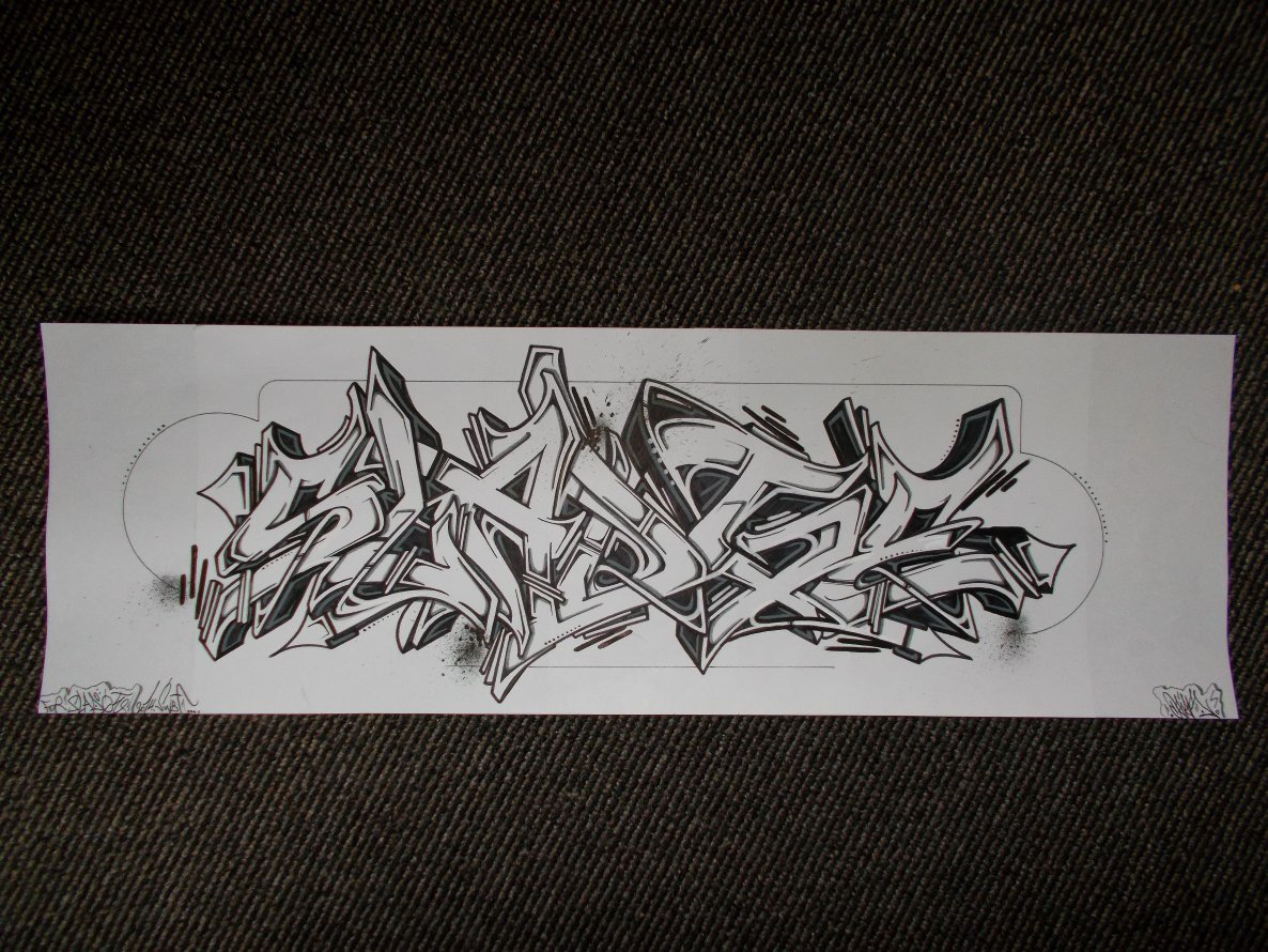 Graffiti Sketch - Photo by DaiaR - daiar, dair, sladge (2014)