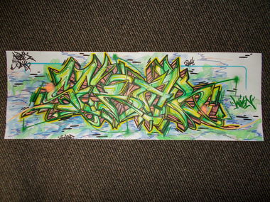 Graffiti Sketch - Photo by DaiaR - dair, daiar, sekar (2014)