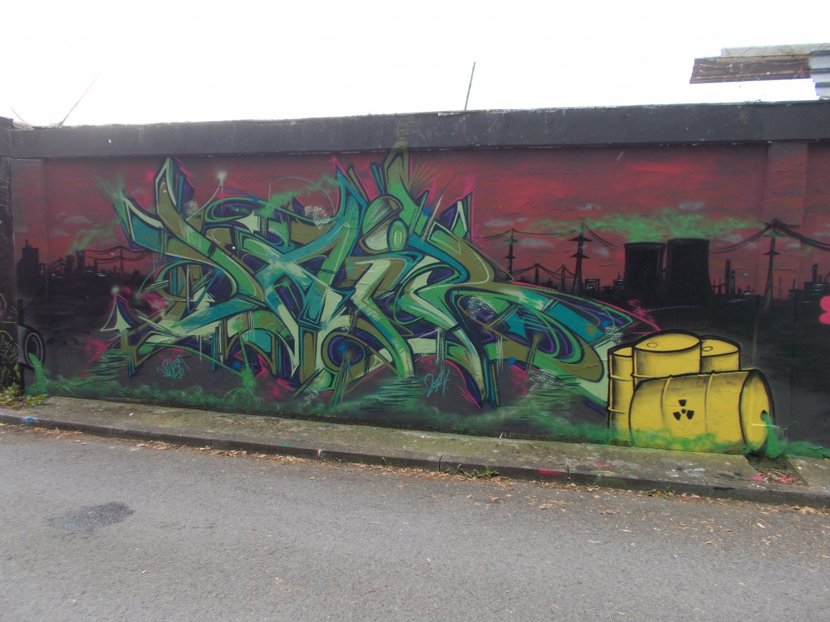 Graffiti Wall - Photo by DaiaR - dair, daiar, swbf (2014)
