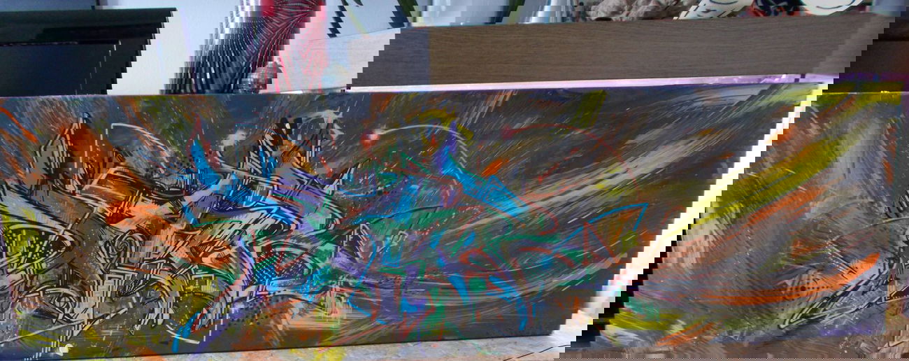 Graffiti Artwork - Photo by DaiaR - DaiR, DaiaR, Hyäne (2014)