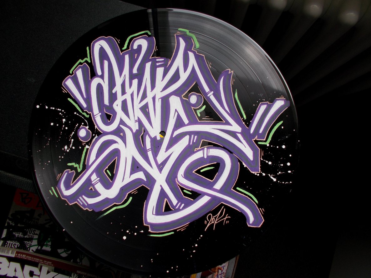 Graffiti Artwork - Photo by DaiaR - DaiarOne, DaiR, Vinyl (2014)