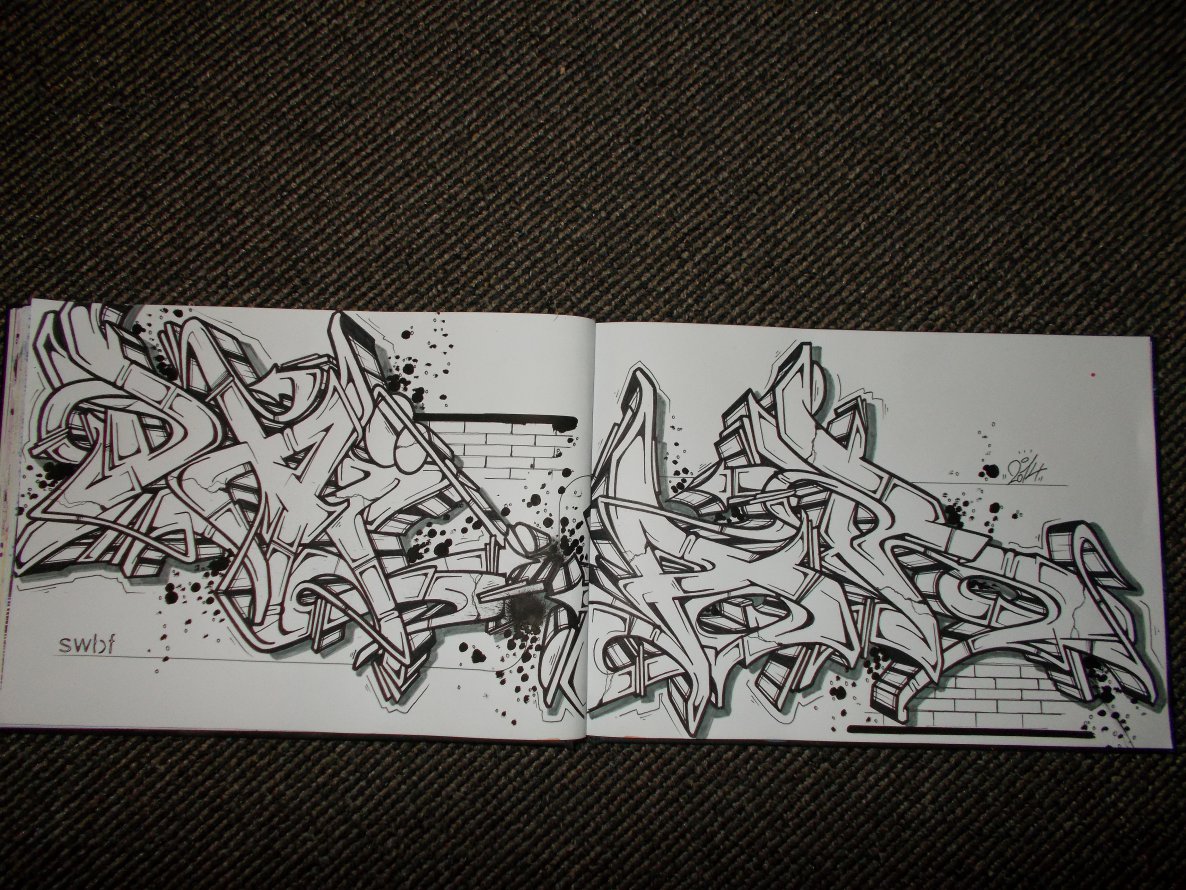 Graffiti Sketch - Photo by DaiaR - daiar, dair, swbf (2014)