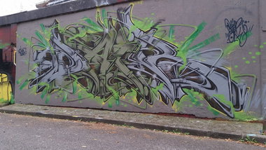 Graffiti Wall - Photo by DaiaR - DaiR, DaiaR, swbf (2014)