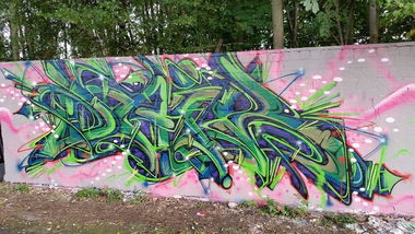 Graffiti Wall - Photo by DaiaR - dair, daiar, swbf (2014)