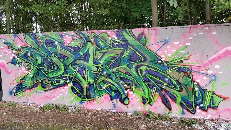 Graffiti Wall - Photo by DaiaR - dair, daiar, swbf (2014)