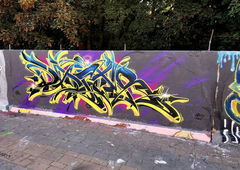 Graffiti Wall - Photo by DaiaR - daiar, dropthatshit, ruhrgebiet (2020)