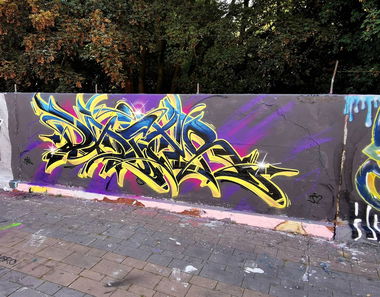 Graffiti Wall - Photo by DaiaR - daiar, dropthatshit, ruhrgebiet (2020)