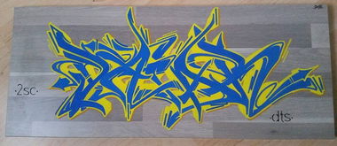 Graffiti Artwork - Photo by DaiaR (2016)