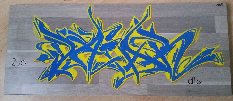 Graffiti Artwork - Photo by DaiaR (2016)