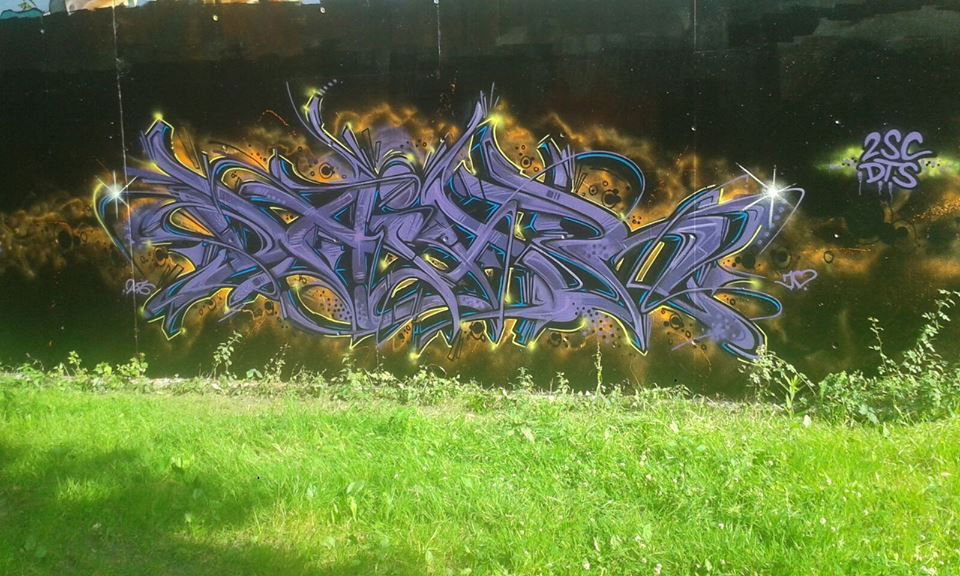 Graffiti Wall - Photo by DaiaR (2016)