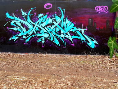 Graffiti Wall - Photo by DaiaR - dropthatshit, daiar, dts (2019)