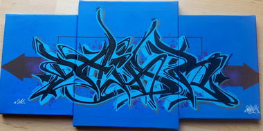 Graffiti Artwork - Photo by DaiaR (2016)