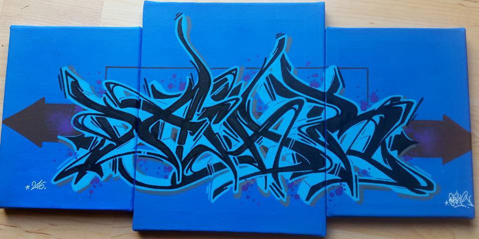 Graffiti Artwork - Photo by DaiaR (2016)