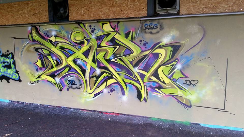 Graffiti Wall - Photo by DaiaR (2016)