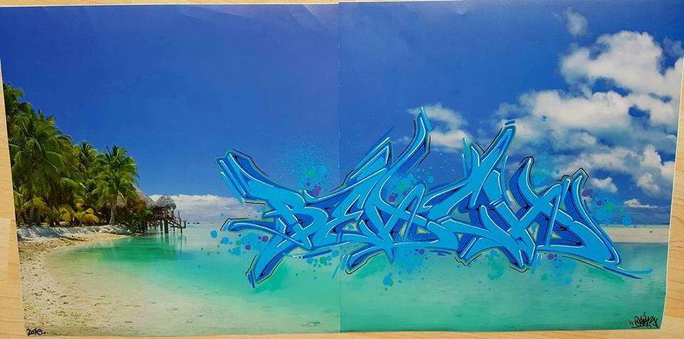 Graffiti Artwork - Photo by DaiaR (2016)