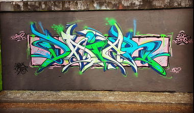 Graffiti Wall - Photo by DaiaR - daiar, dair, dts (2017)