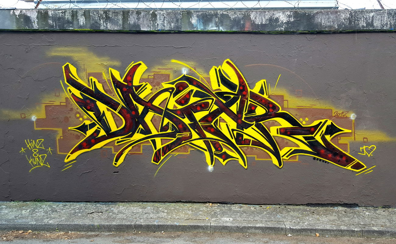 Graffiti Wall - Photo by DaiaR - daiar, dair, dts (2017)