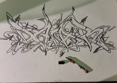 Graffiti Artwork - Photo by DaiaR (2015)