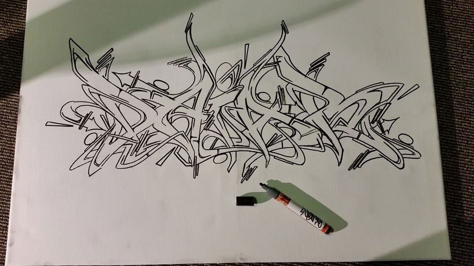 Graffiti Artwork - Photo by DaiaR (2015)