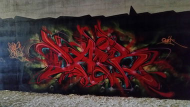 Graffiti Wall - Photo by DaiaR - dair, daiar (2015)