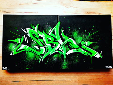 Graffiti Wall - Photo by DaiaR - daiar, sbk, krupplyn (2019)