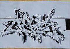 Graffiti Sketch - Photo by DaiaR (2016)