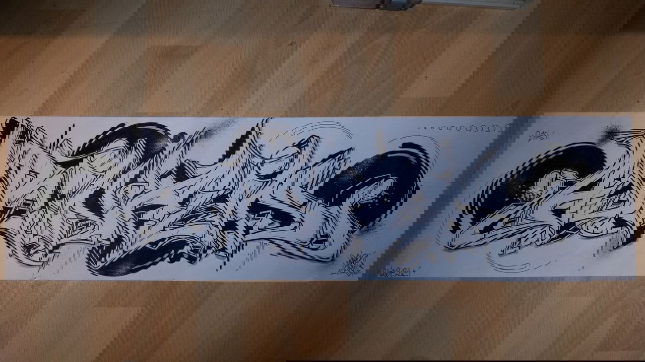 Graffiti Sketch - Photo by DaiaR - dair, daiar, 2sc (2015)