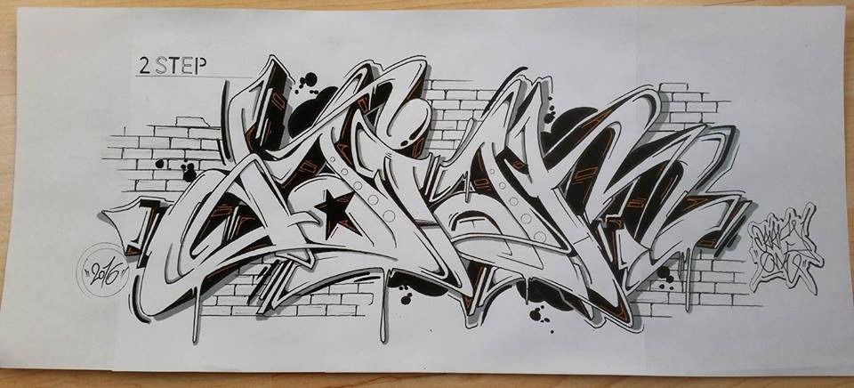 Graffiti Sketch - Photo by DaiaR - dair, daiar