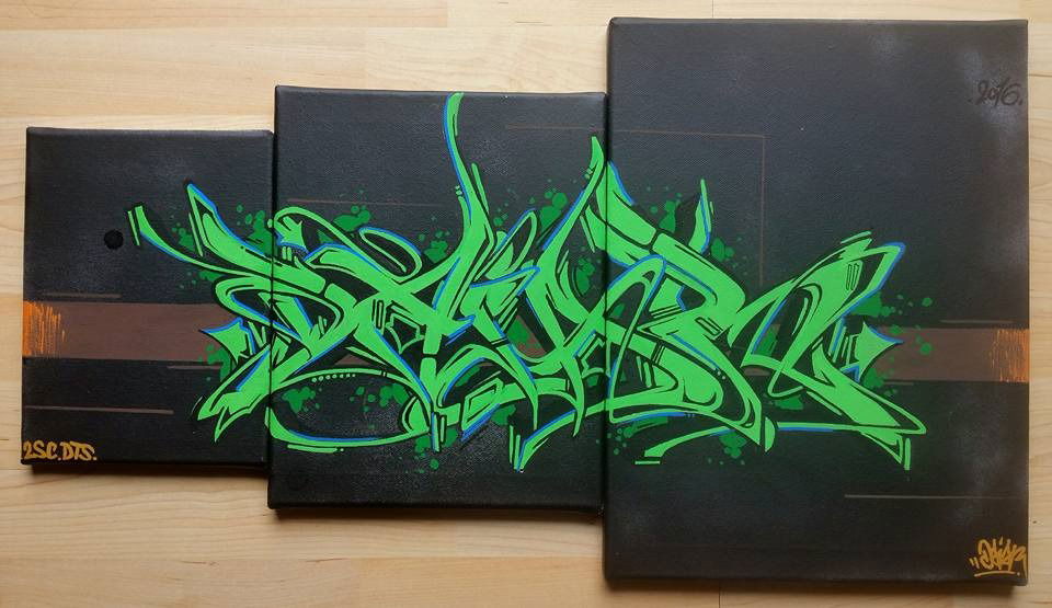 Graffiti Artwork - Photo by DaiaR - daiar, dair (2016)