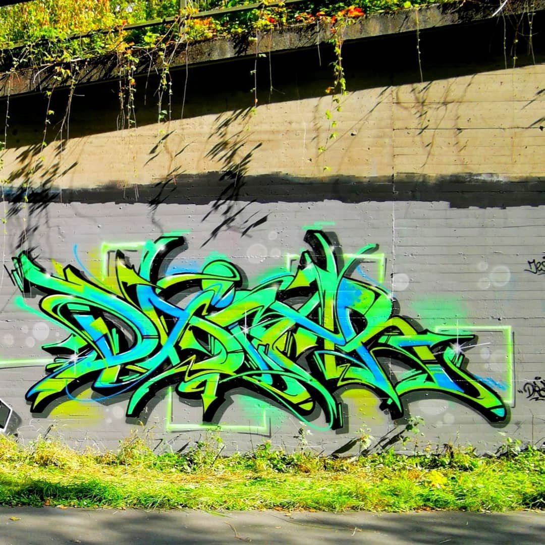 Graffiti Wall - Photo by DaiaR - daiar, dropthatshit, ruhrgebiet (2019)