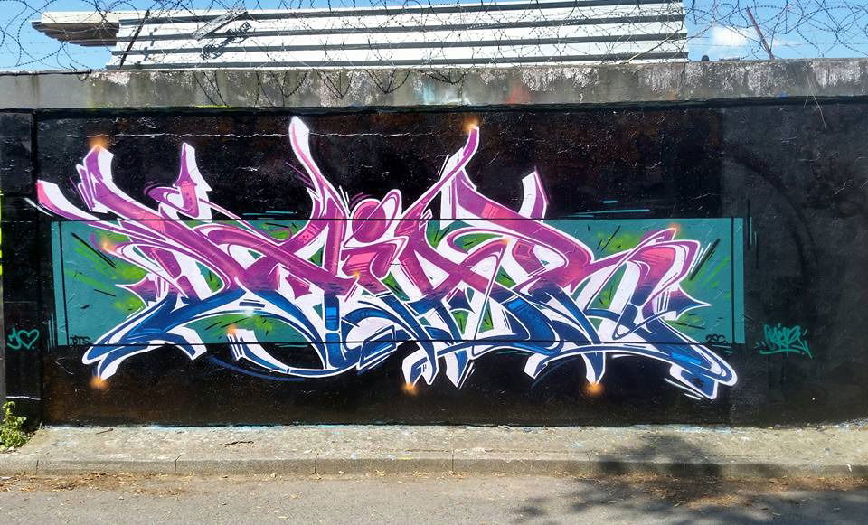 Graffiti Wall - Photo by DaiaR (2016)