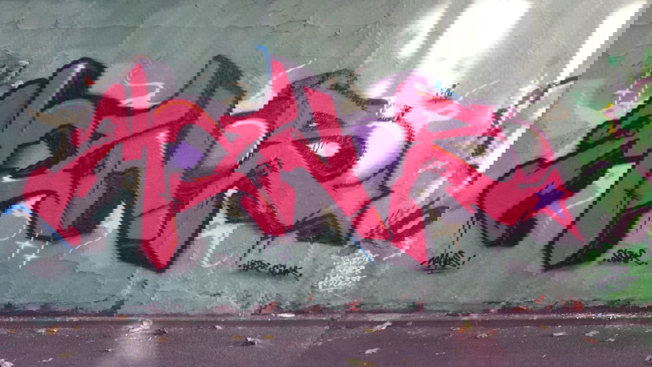 Graffiti Wall - Photo by DailySick - Manos, 2014, hall