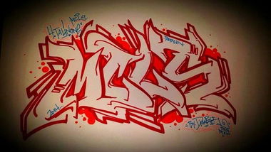 Graffiti Wall - Photo by DailySick - MCLS, CREW, MIRACLES