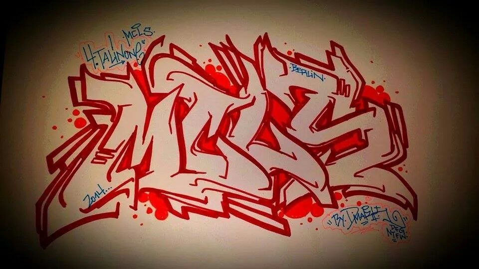 Graffiti Wall - Photo by DailySick - MCLS, CREW, MIRACLES