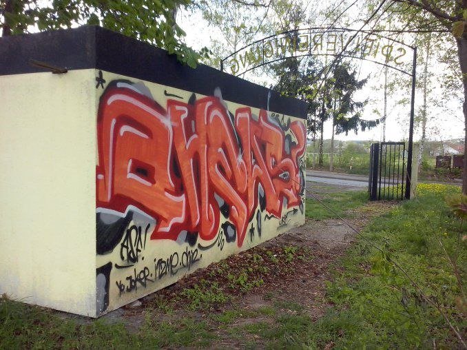 Graffiti Wall - Photo by DailySick - chews, asf, bt