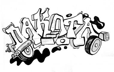 Graffiti Sketch - Photo by Dakota - Dakota (2013)